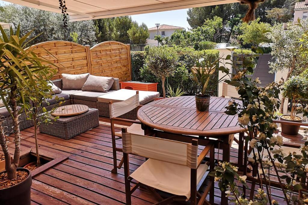 La Terrasse Ensoleillee De Sausset - Cote Bleue Apartment ภายนอก รูปภาพ